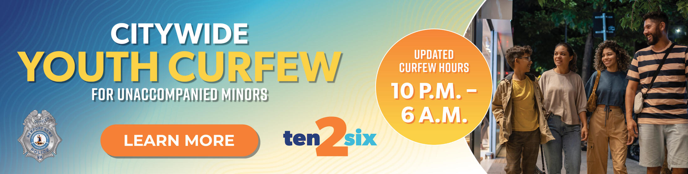 Banner for Youth Curfew